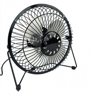 Мини вентилятор Moltis MVM-10211 (19 см) с USB черний