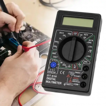 Цифровой мультиметр DT 838 универсальный, тестер напряжения, тока и сопротивления