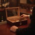 Хьюмидор деревянный со стеклянной крышкой и гигрометром 10199