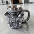 Кружка в форме двигателя V8 из нержавеющей стали и смолы 27