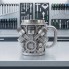 Кружка в форме двигателя V8 из нержавеющей стали и смолы 27