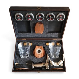 Подарочный набор для копчения виски со смокером и бокалами SMN-5905